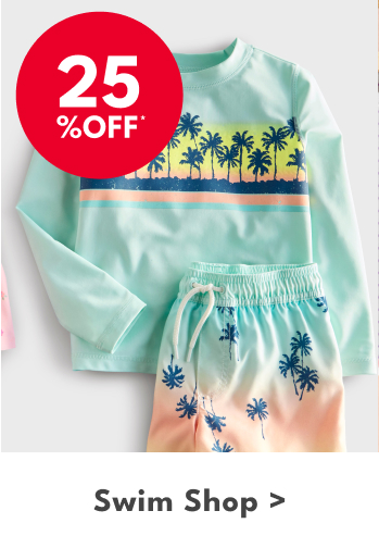 25% OFF* | Swim Shop >