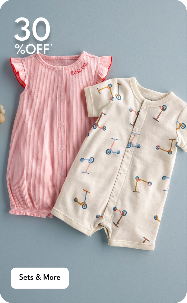 30% OFF* Sets & More