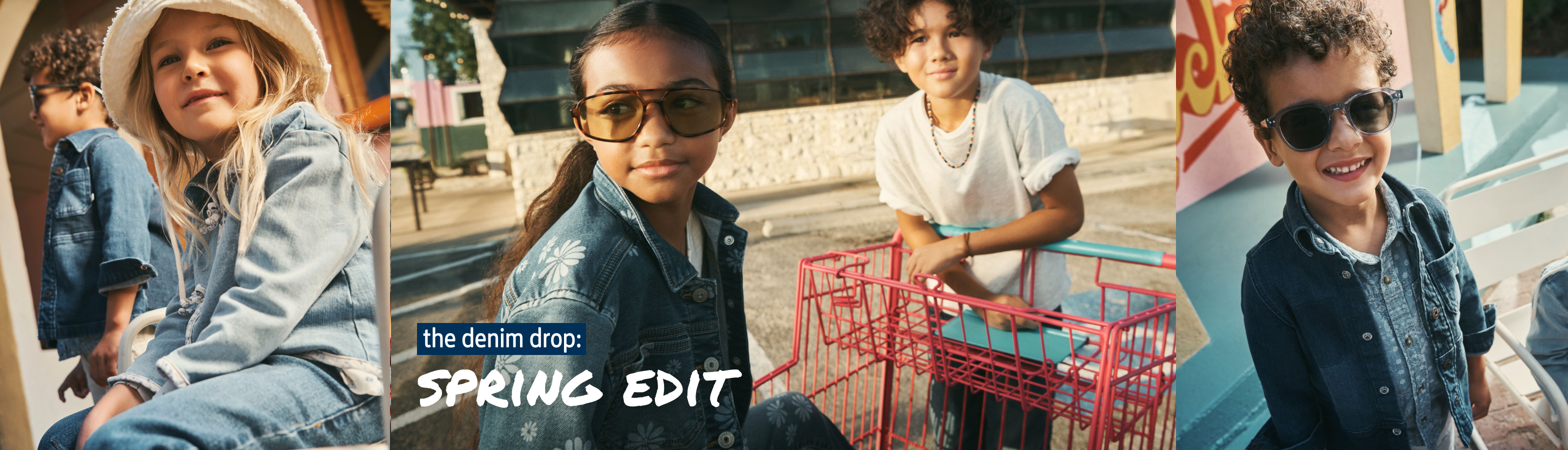 The denim drop: spring Edit