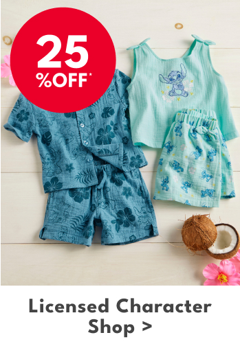 25% OFF* | Licensed Character Shop>