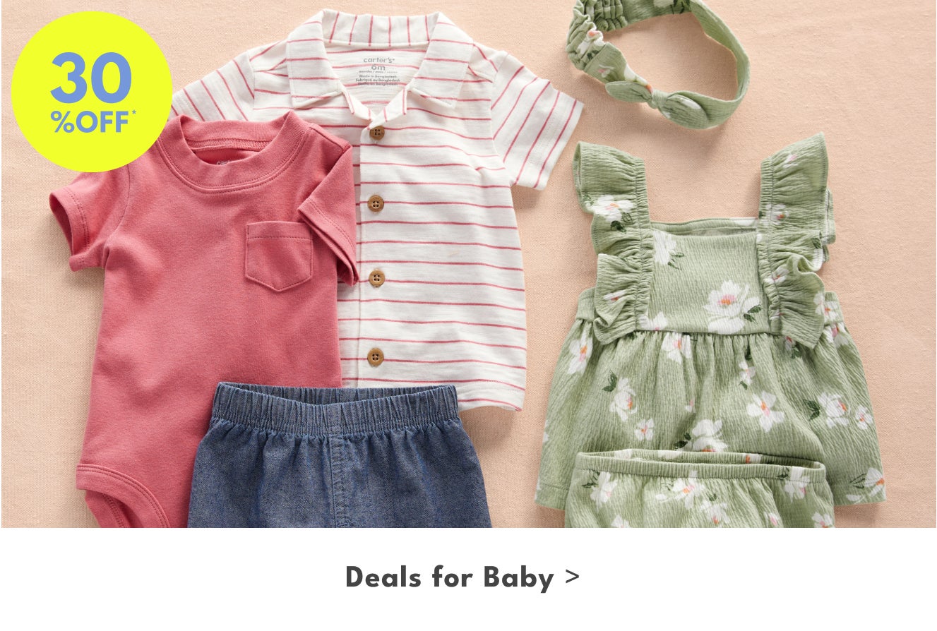 30% OFF* | Deals for Baby>