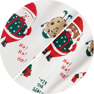 Père Noël avec lait et biscuits*