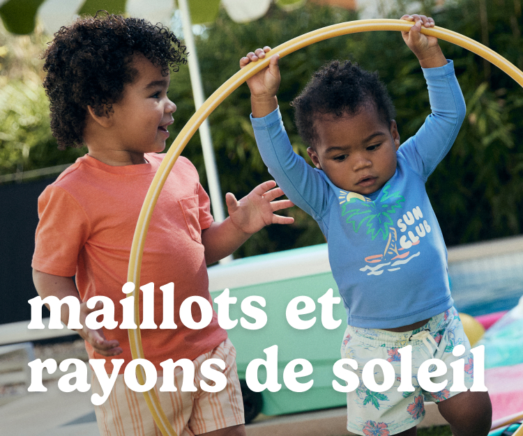 Maillots et rayons de soleil