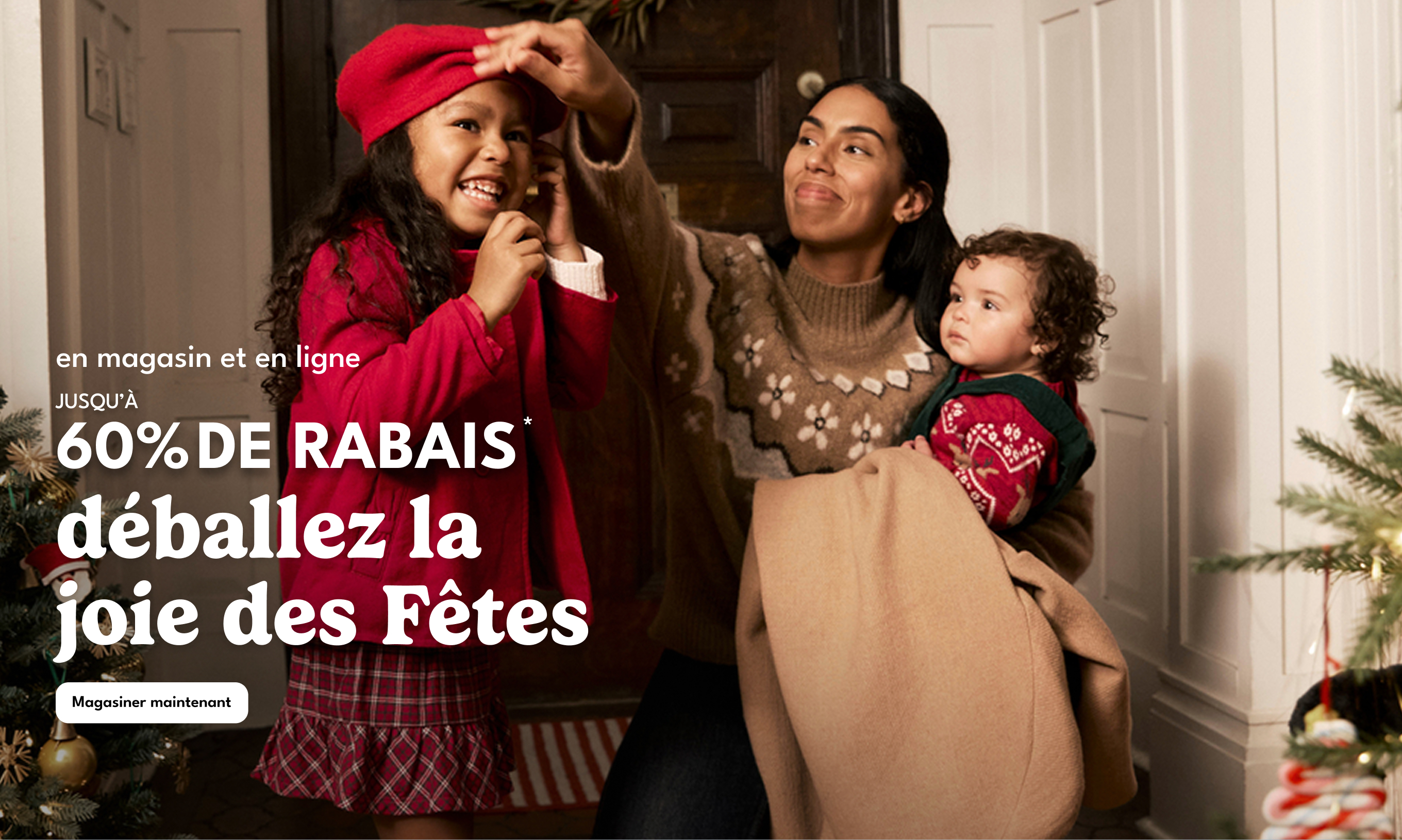 60% DE RABAIS deballez la joie des fetes