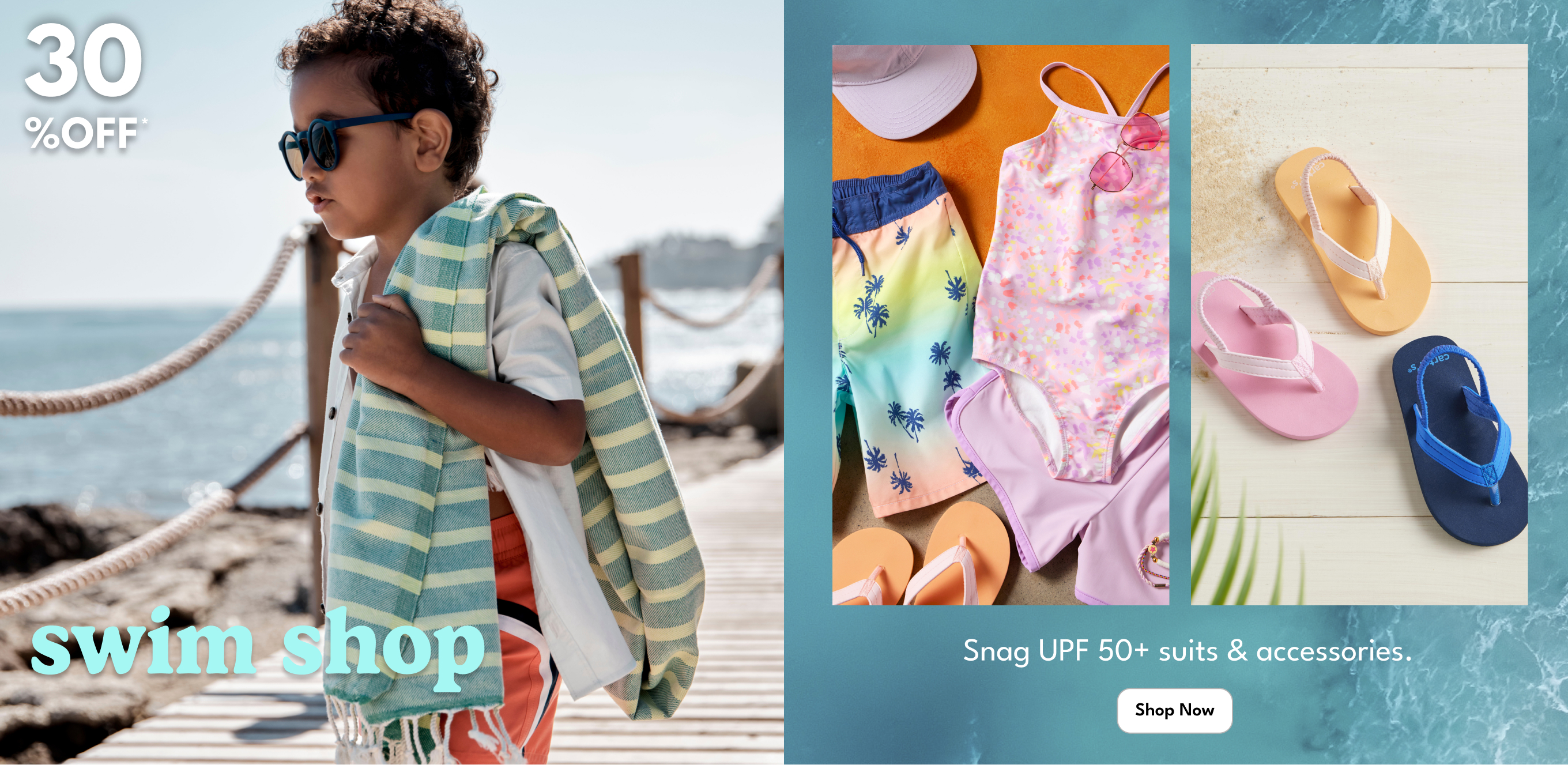30% OFF | swim shop | Snag UPF 50+ suits & accessories. | Shop Now
