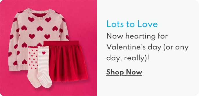 lots to love now hearting for valentine's day (or any day really)| shop now