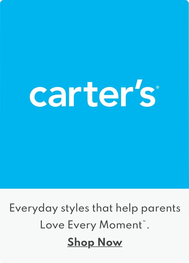 carter's | Everyday styles that help parents love every moment. | shop now