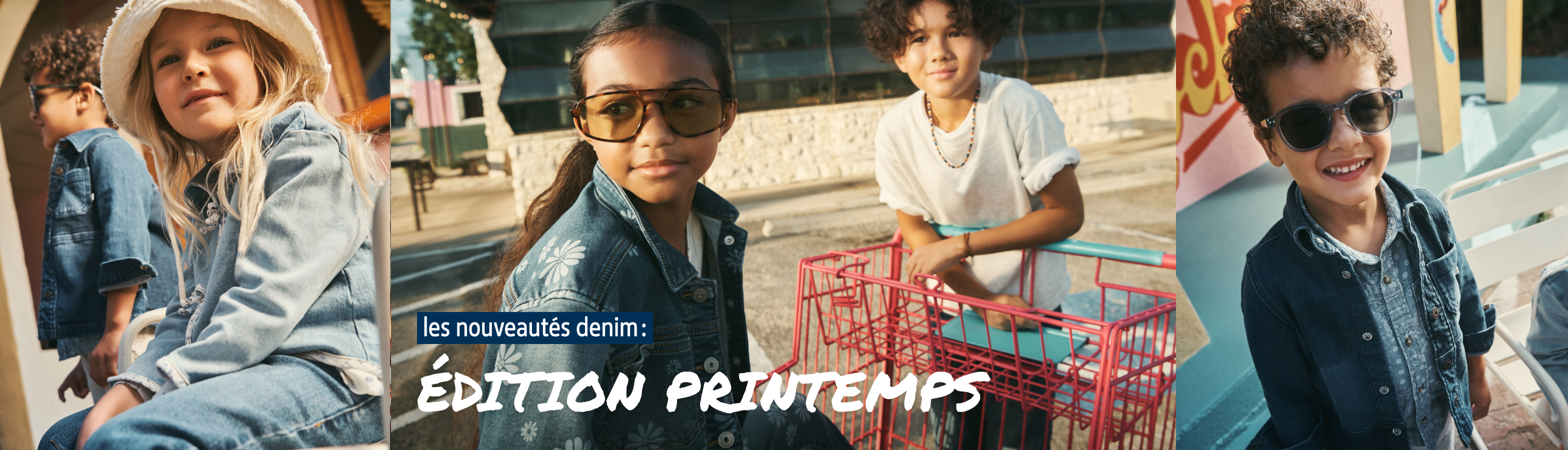 les nouveautés denim :ÉDITION PRINTEMPS