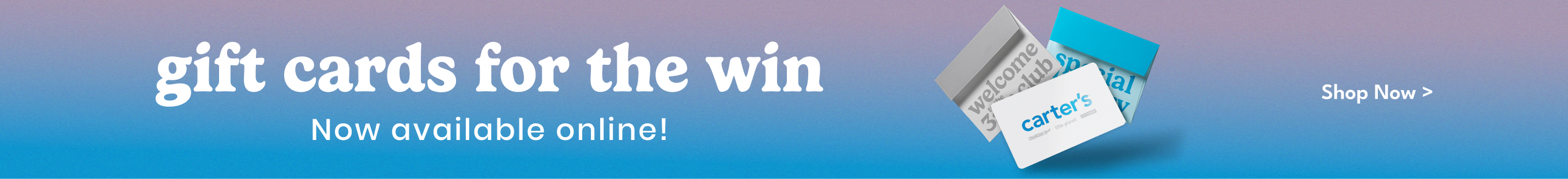 Gifts cards for the win