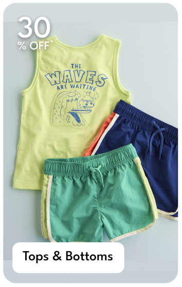 40%  off* | Tops & Bottoms