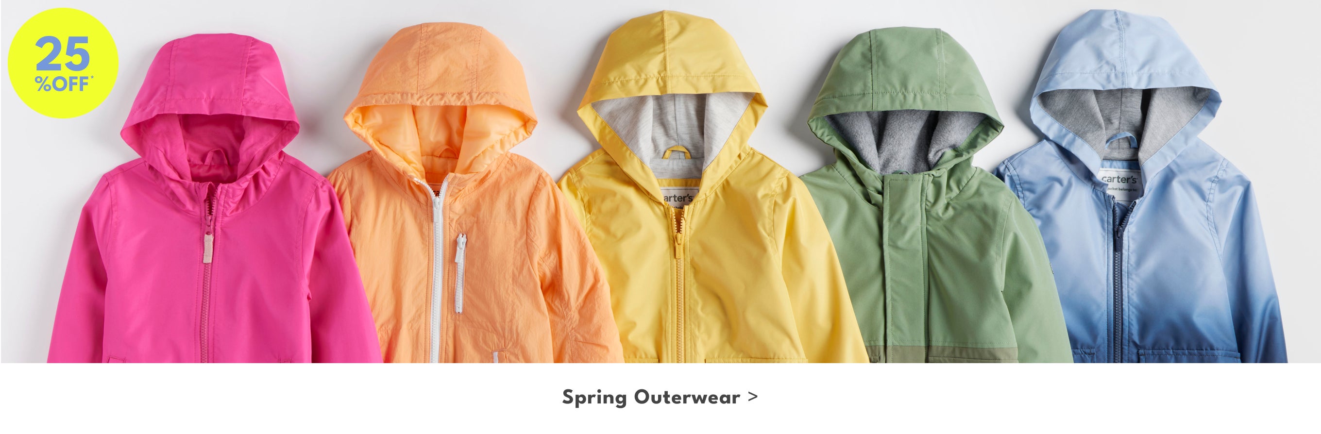 25% OFF* | Spring Outerwear>