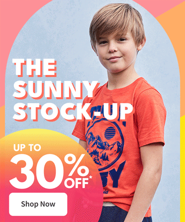 The Sunny Stock-up | up to 30% off* | shop now