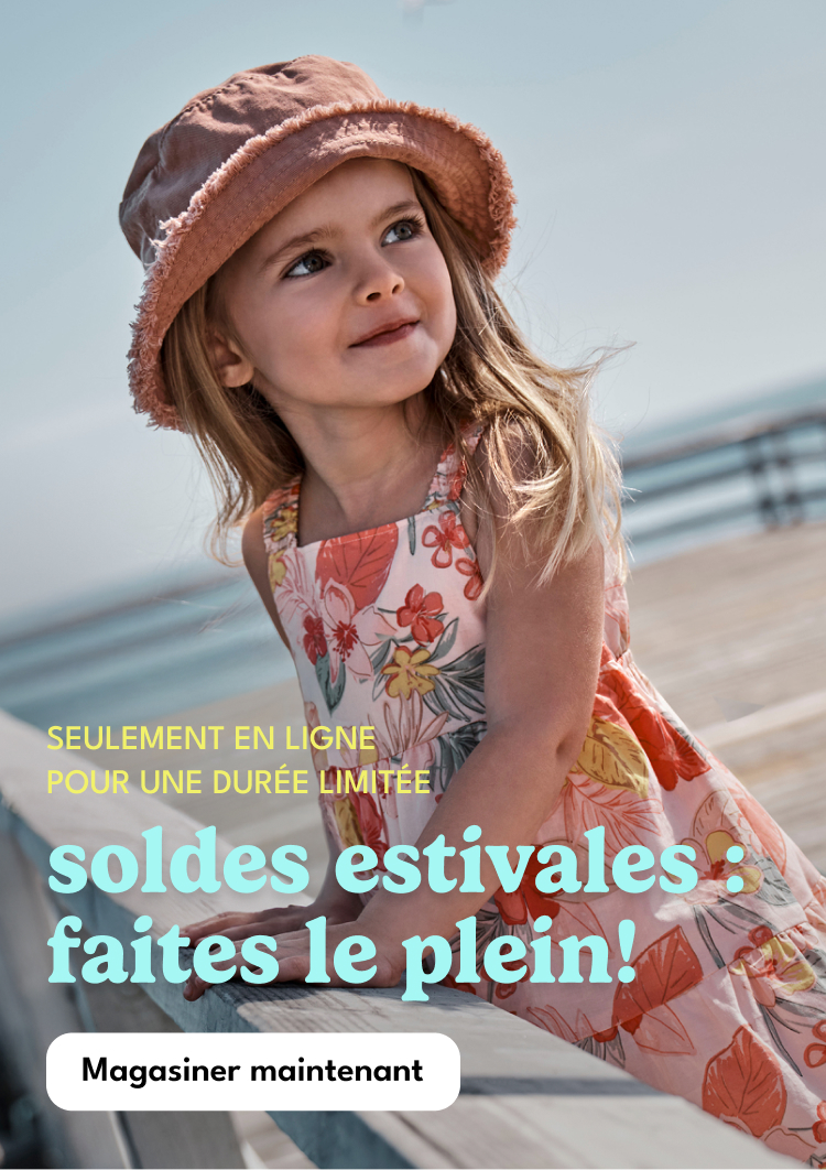 SEULEMENT EN LIGNE POUR UNE DURÉE LIMITÉE | soldes estivales : faites le plein! | Magasiner maintenant