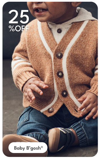 25% OFF* | Baby B'GOSH