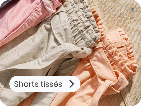 Shorts tissès