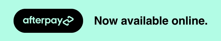 afterpay now available online.