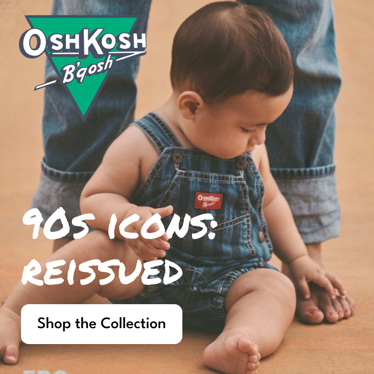 OSHKOSH B'gosh | 90s ICONS REISSUED | Shop the Collection