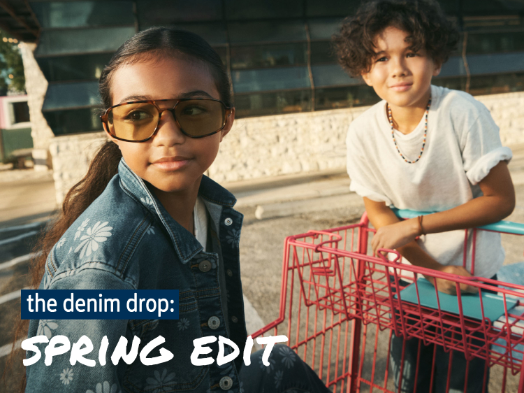 The denim drop: spring Edit