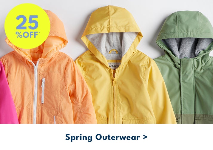 25% OFF* | Spring Outerwear>