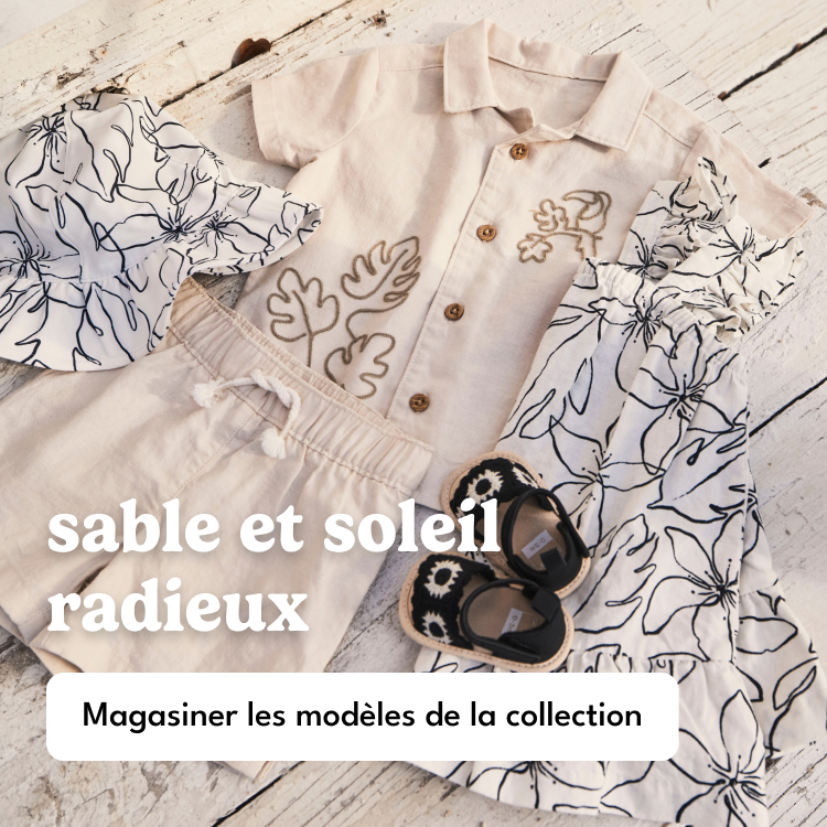 sable et soleil radieux | Magasiner les modèles de la collection