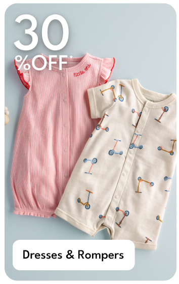 30% off | dresses and rompers