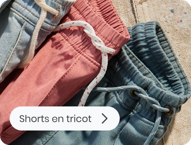 Shorts en tricot