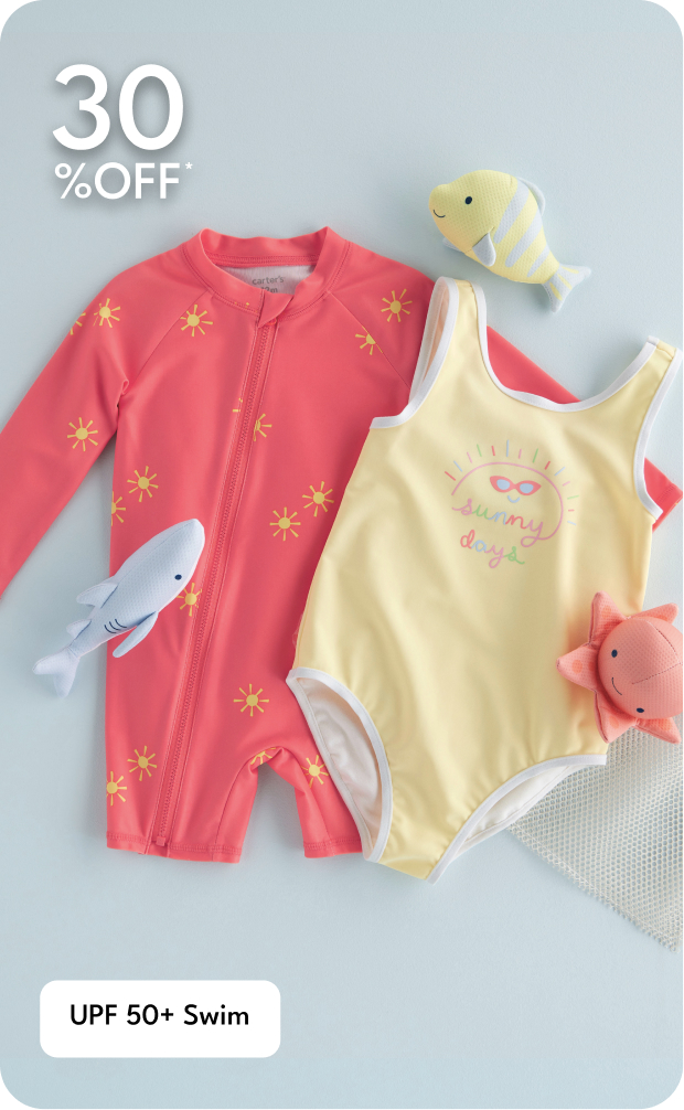 30%  off* | UPF 50+ Swim
