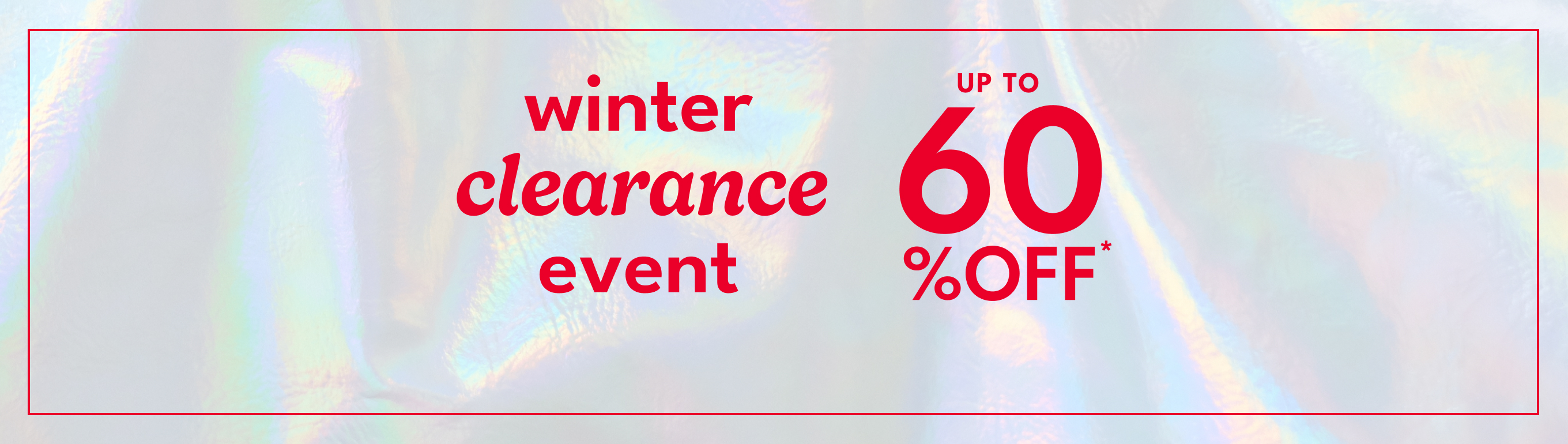 winter clearance event | UP TO 60% OFF* | Baby | Toddler | Kid | Shop All