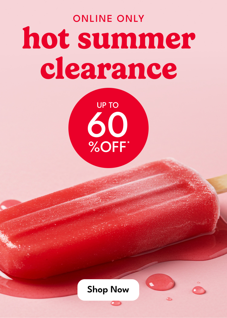 online only|hot summer clearance