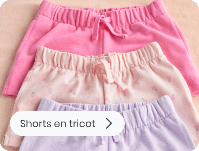 Shorts en tricot