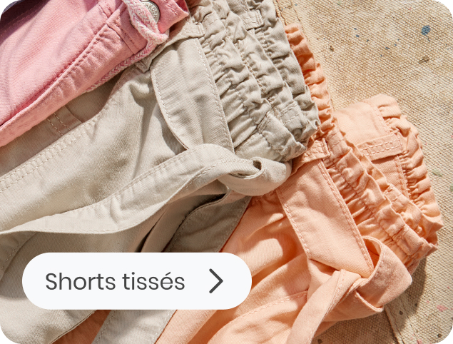Shorts tissès
