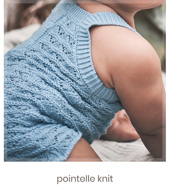 pointelle knit