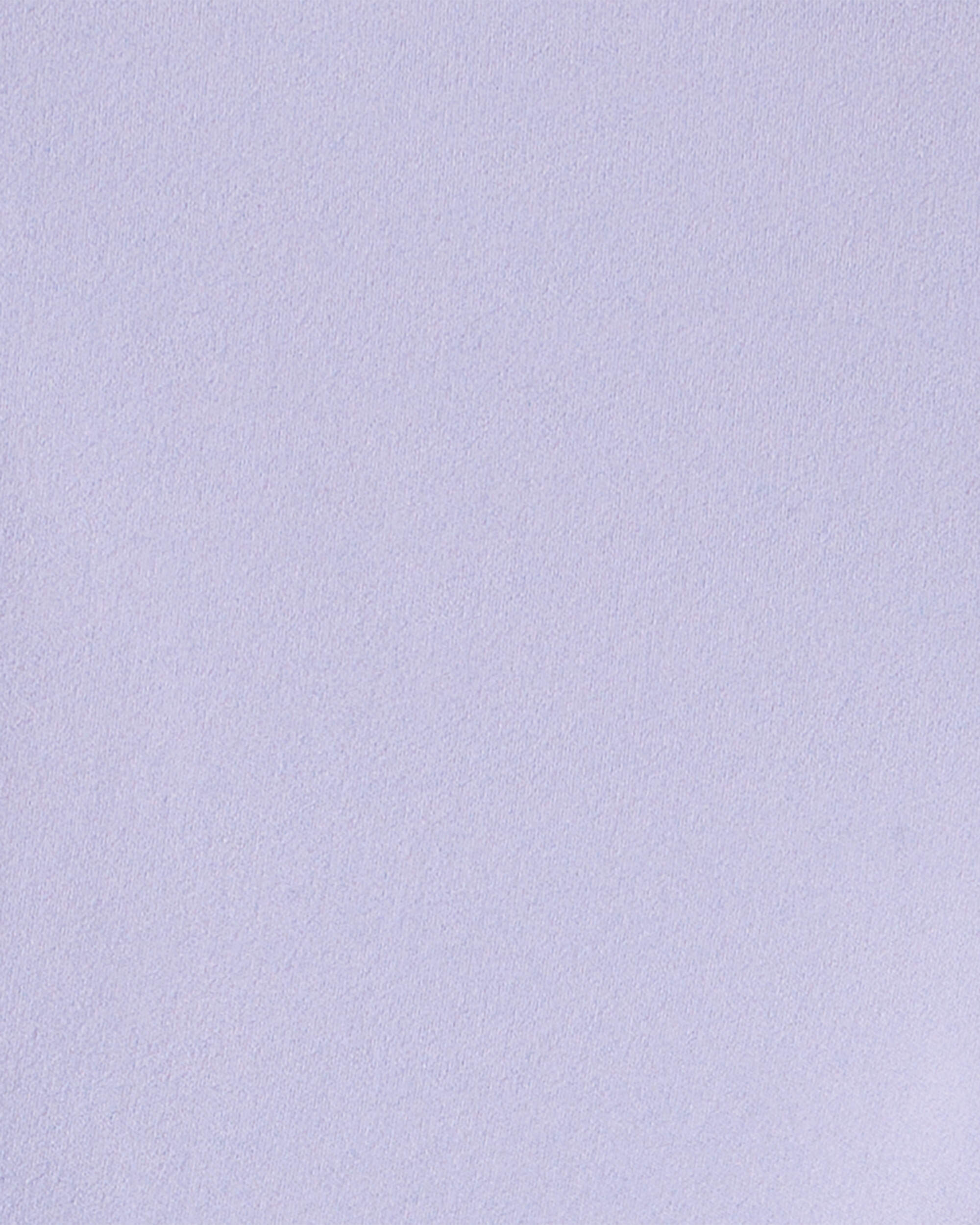 Girls Knit Flare Active Pants - Blue