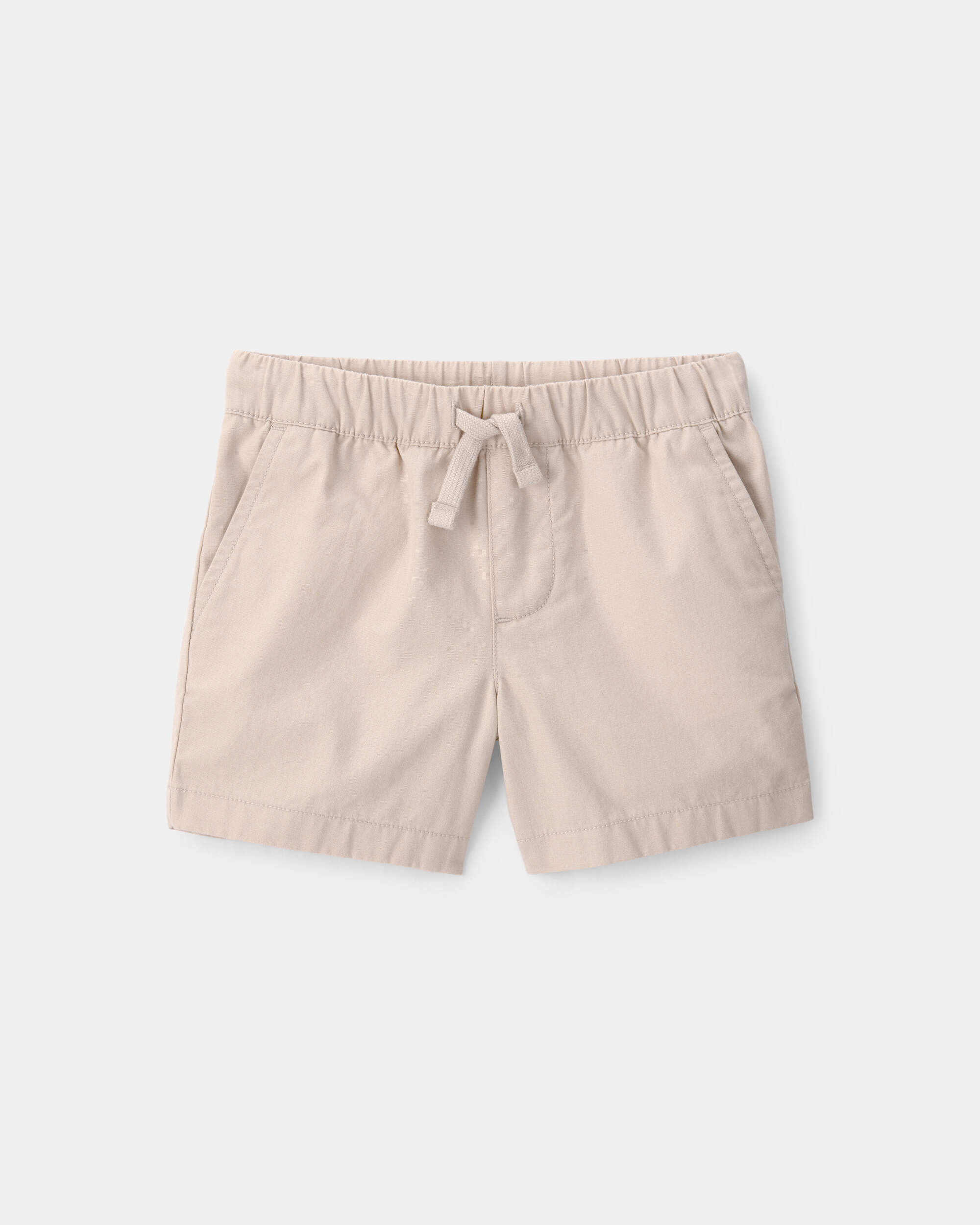 Baby Boy Canvas Shorts - Khaki