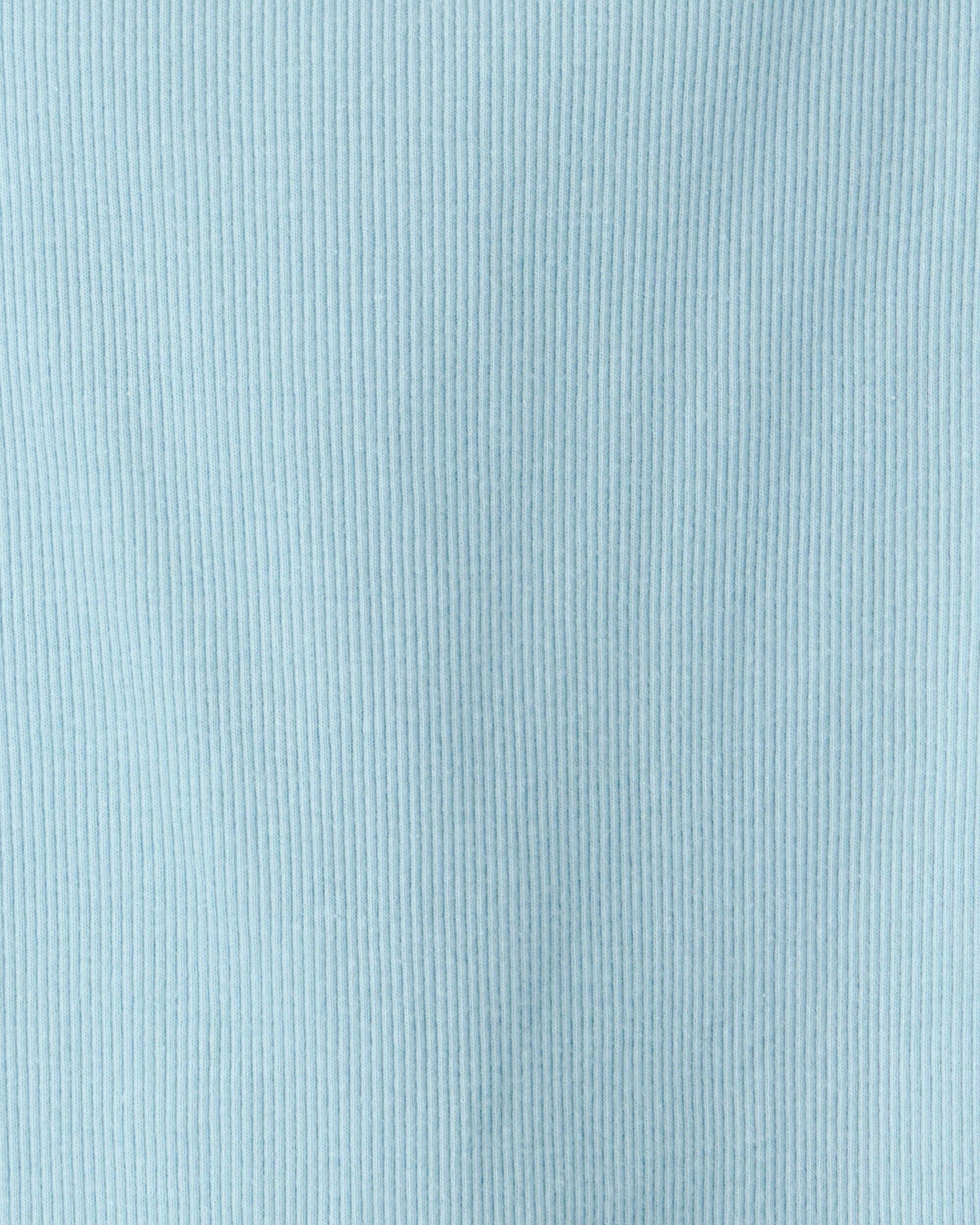 Girls Rib Top - Blue