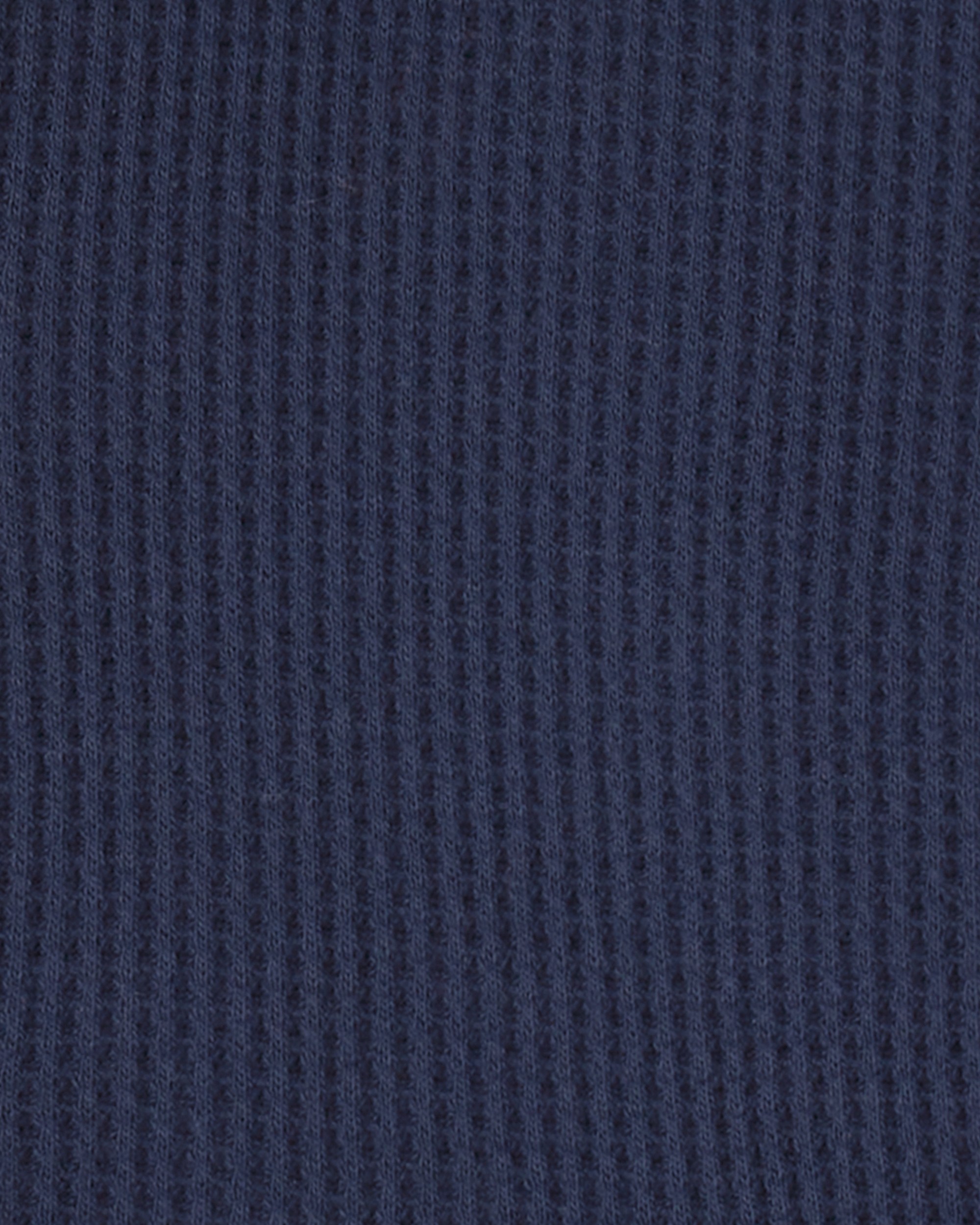 Toddler Boy Waffle Knit Hooded Jacket Made with Organic Cotton