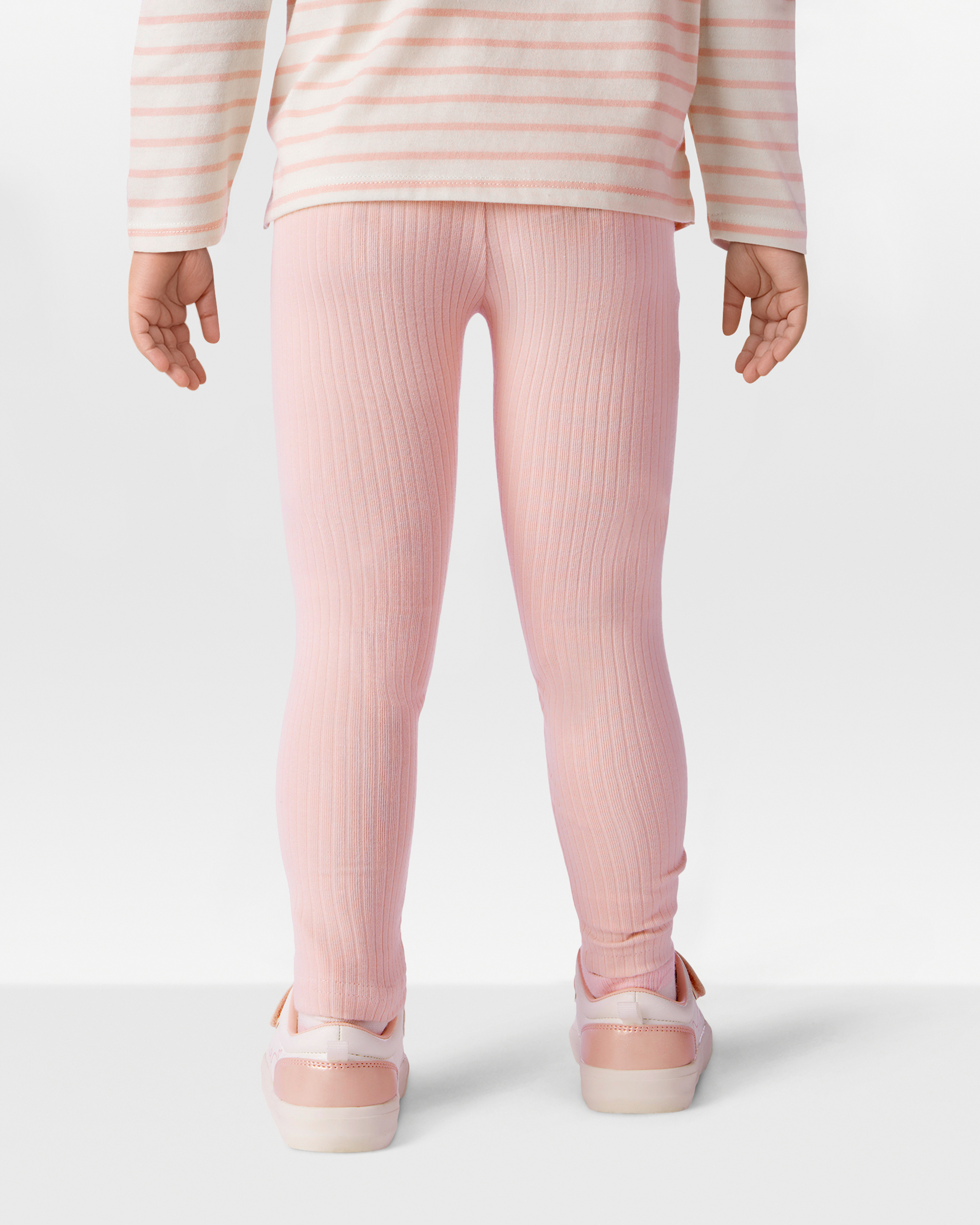 Toddler Girl Ribbed Leggings