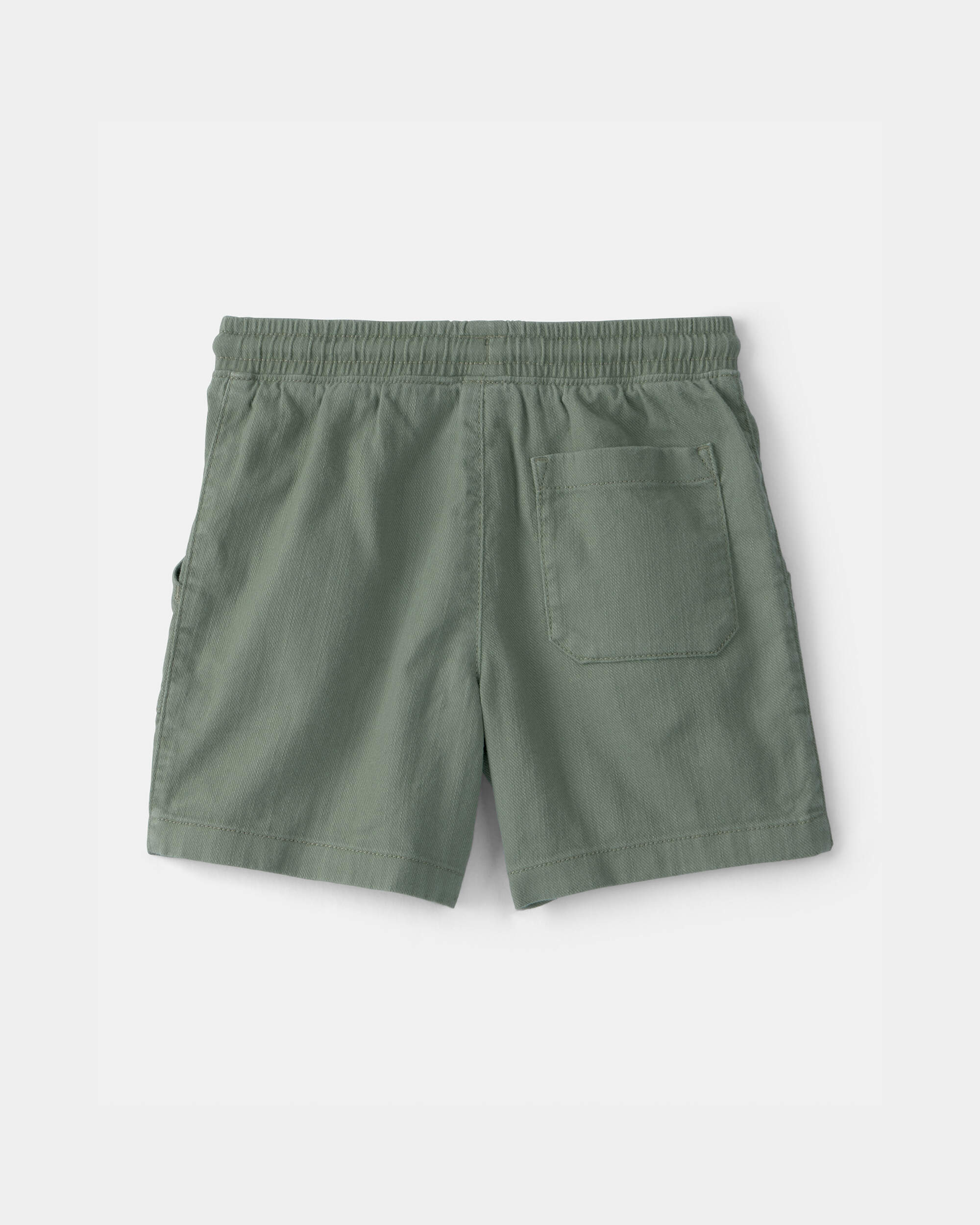 Boys Twill Shorts - Green