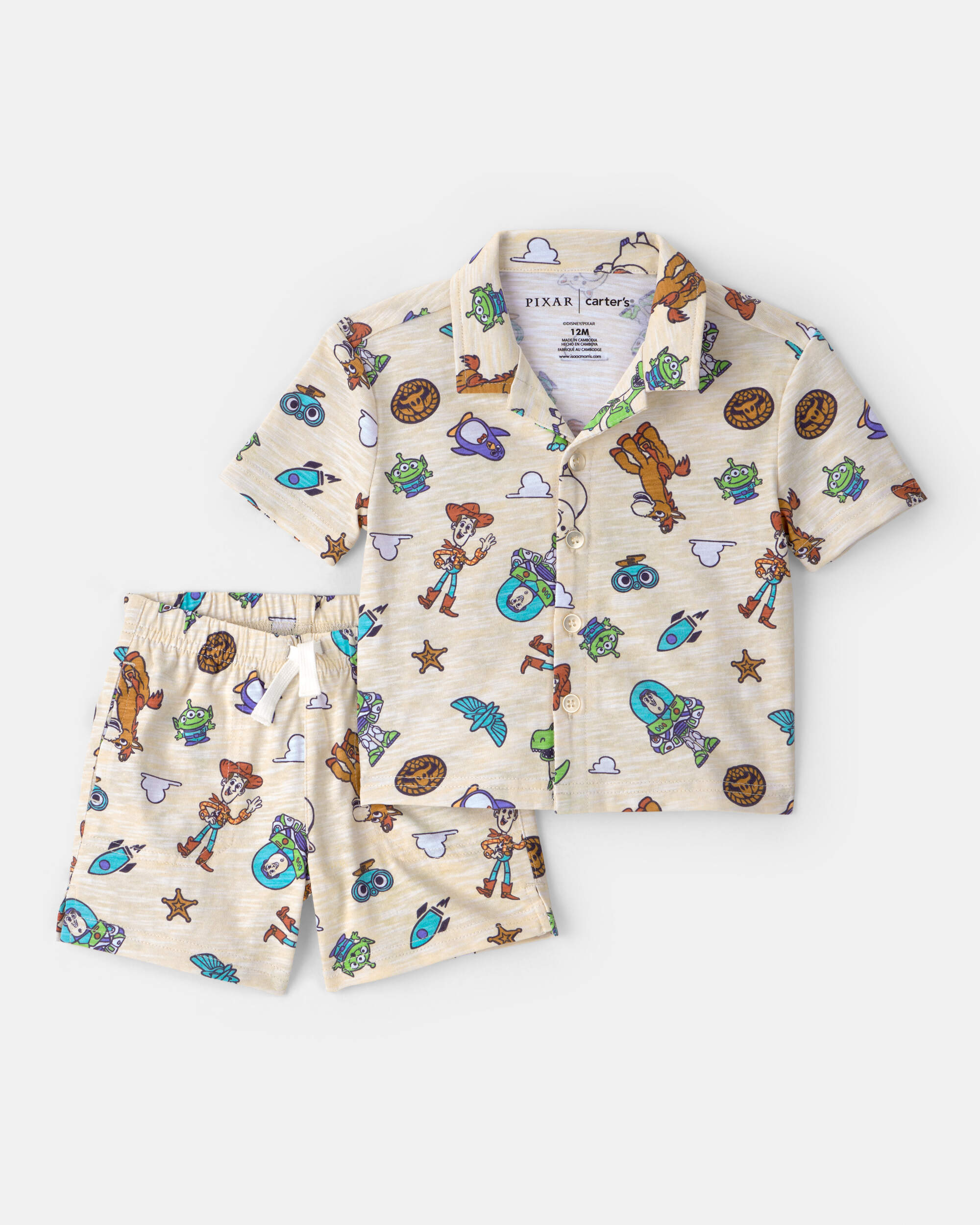 Baby Boy 2-Piece Pixar© Toy Story Top & Short Set