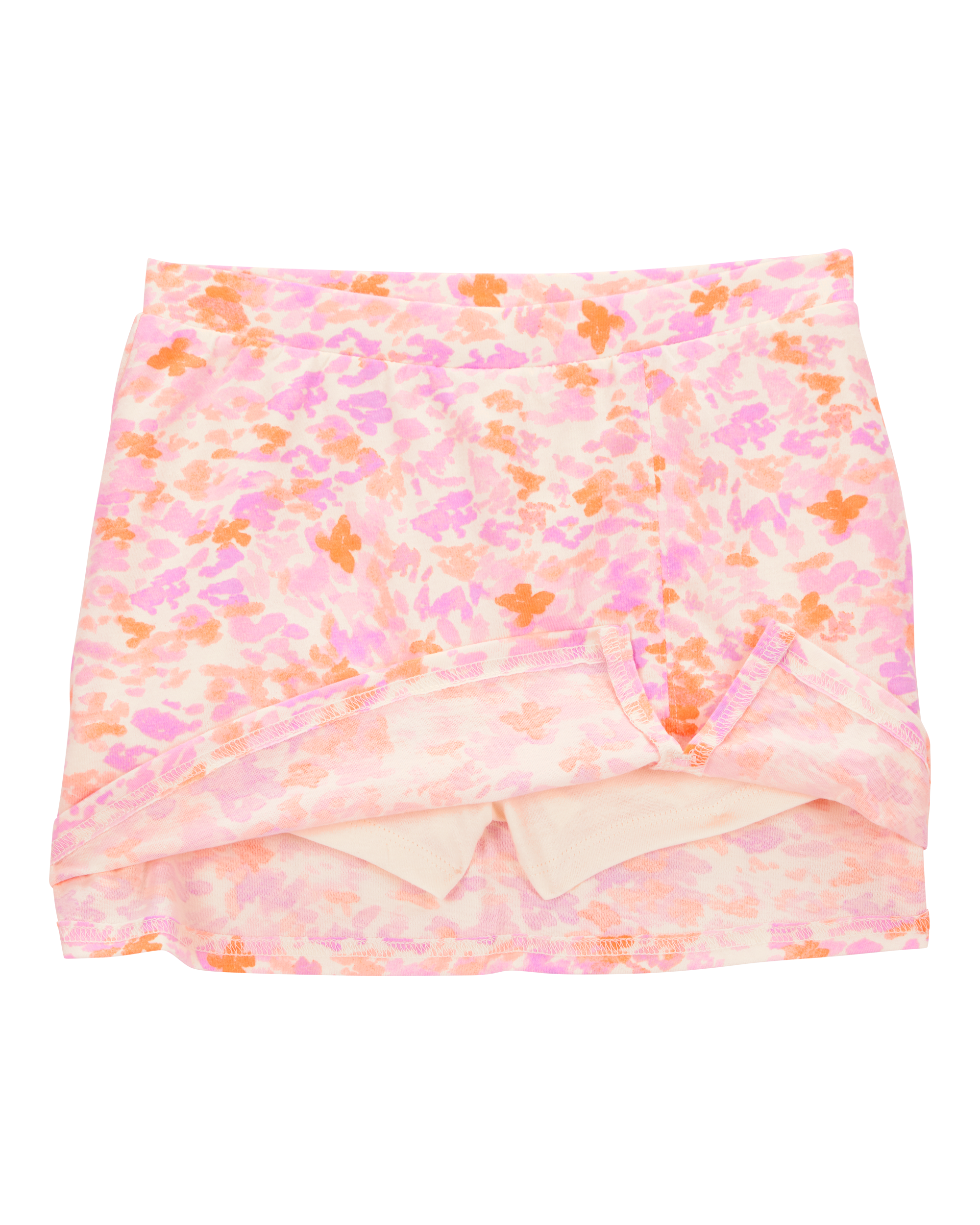 Girls Floral Golf Skort - Pink