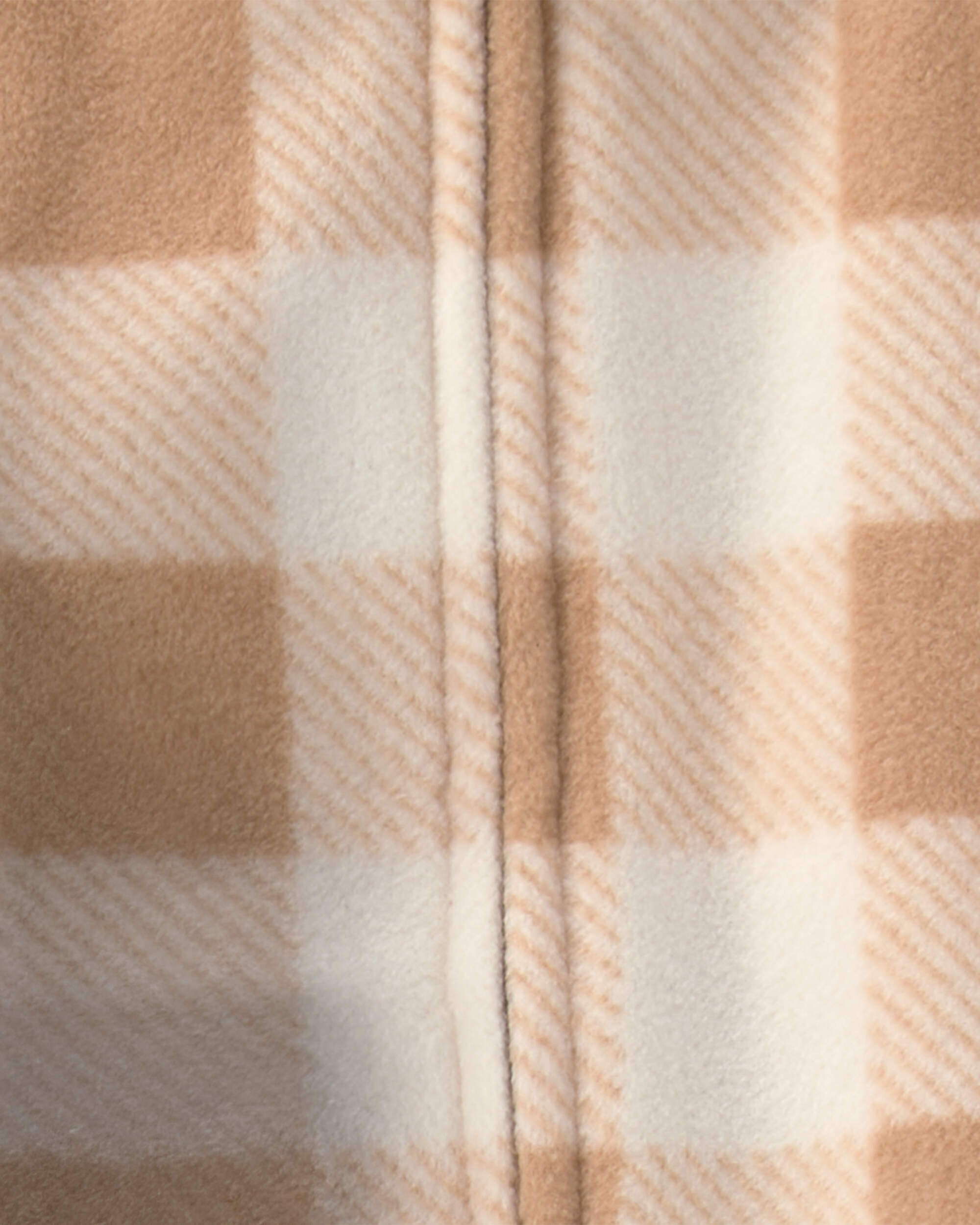 Baby Boy 2-Pack Animals Plaid Fleece 2-Way Zip Sleepers