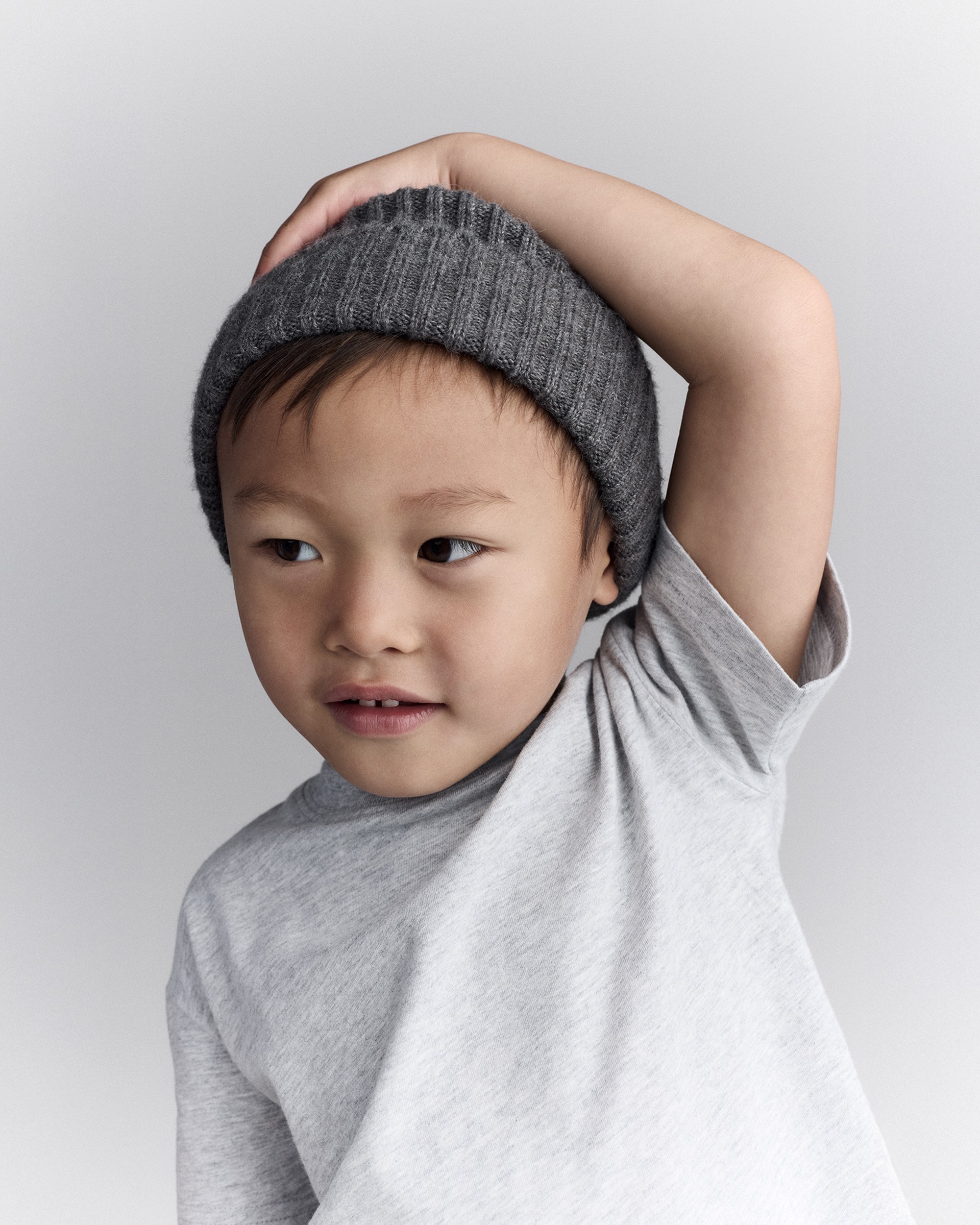 Toddler Short-Sleeve Relaxed Graphic Tee - Heather Grey