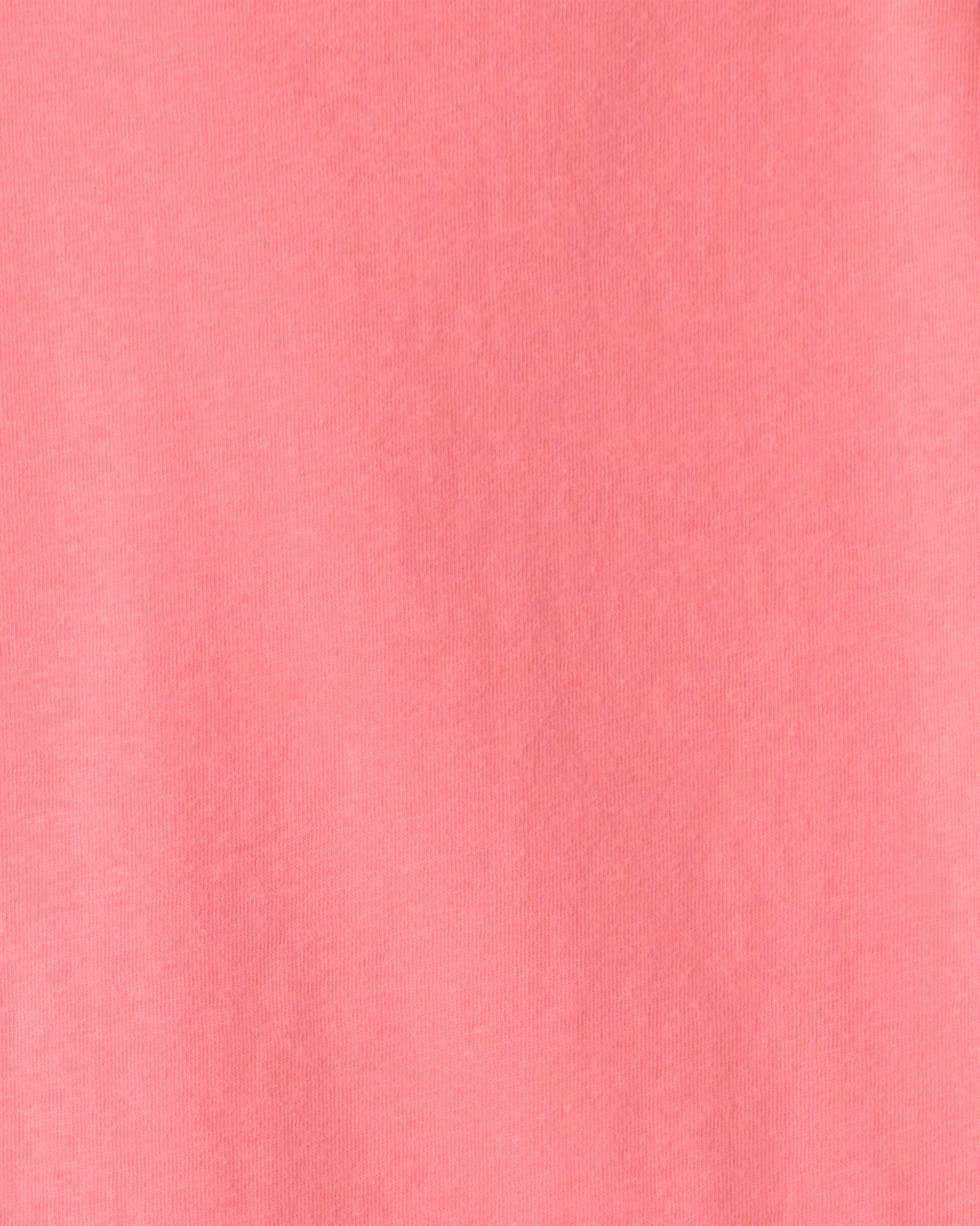 Kids Solid T-Shirt - Orange