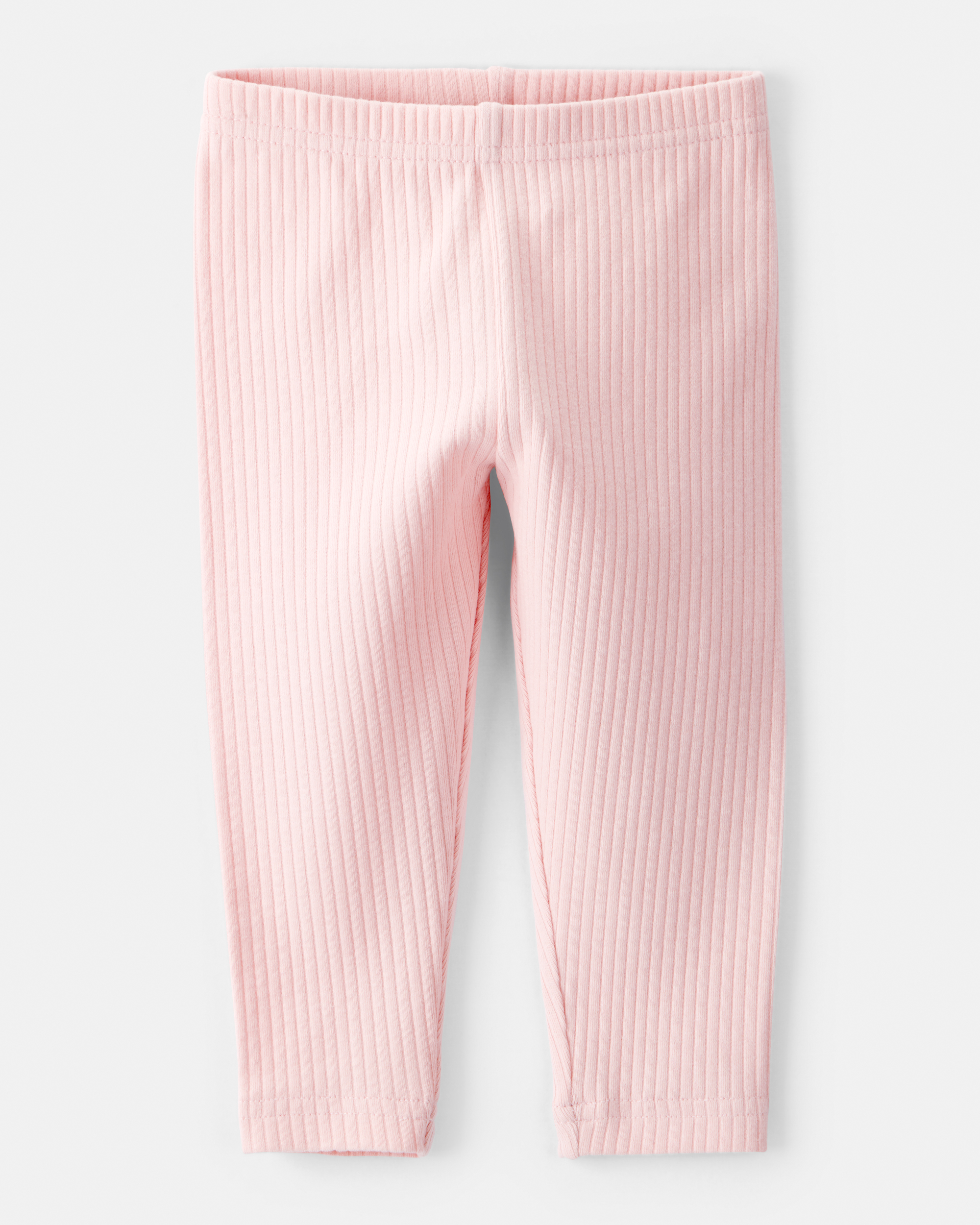 Baby Girl Ribbed Leggings