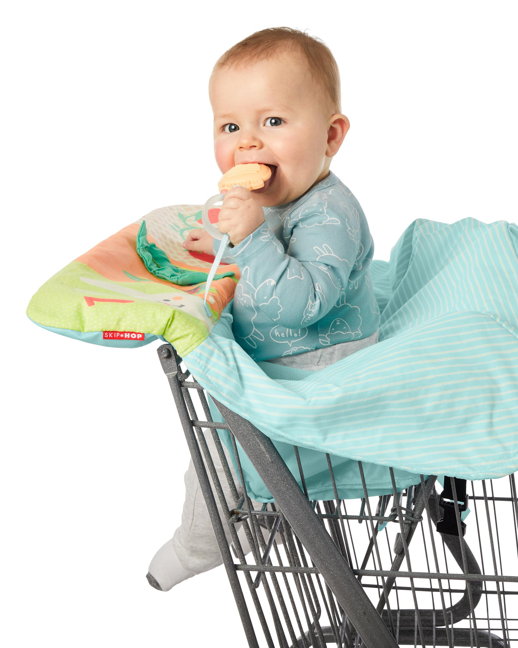 Boys Take Cover Farmstand Shopping Cart Cover