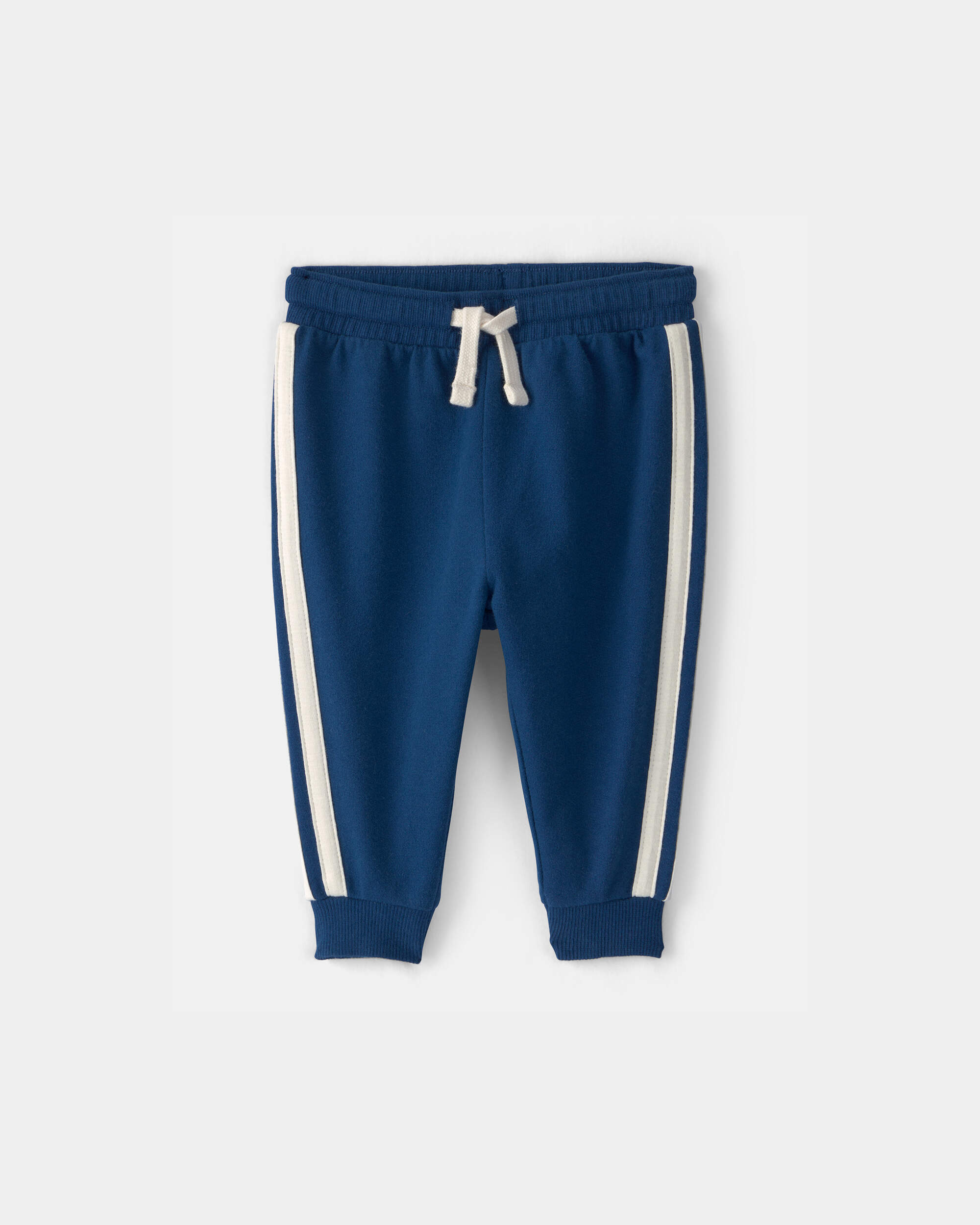 Baby Boy French Terry Pants - Blue