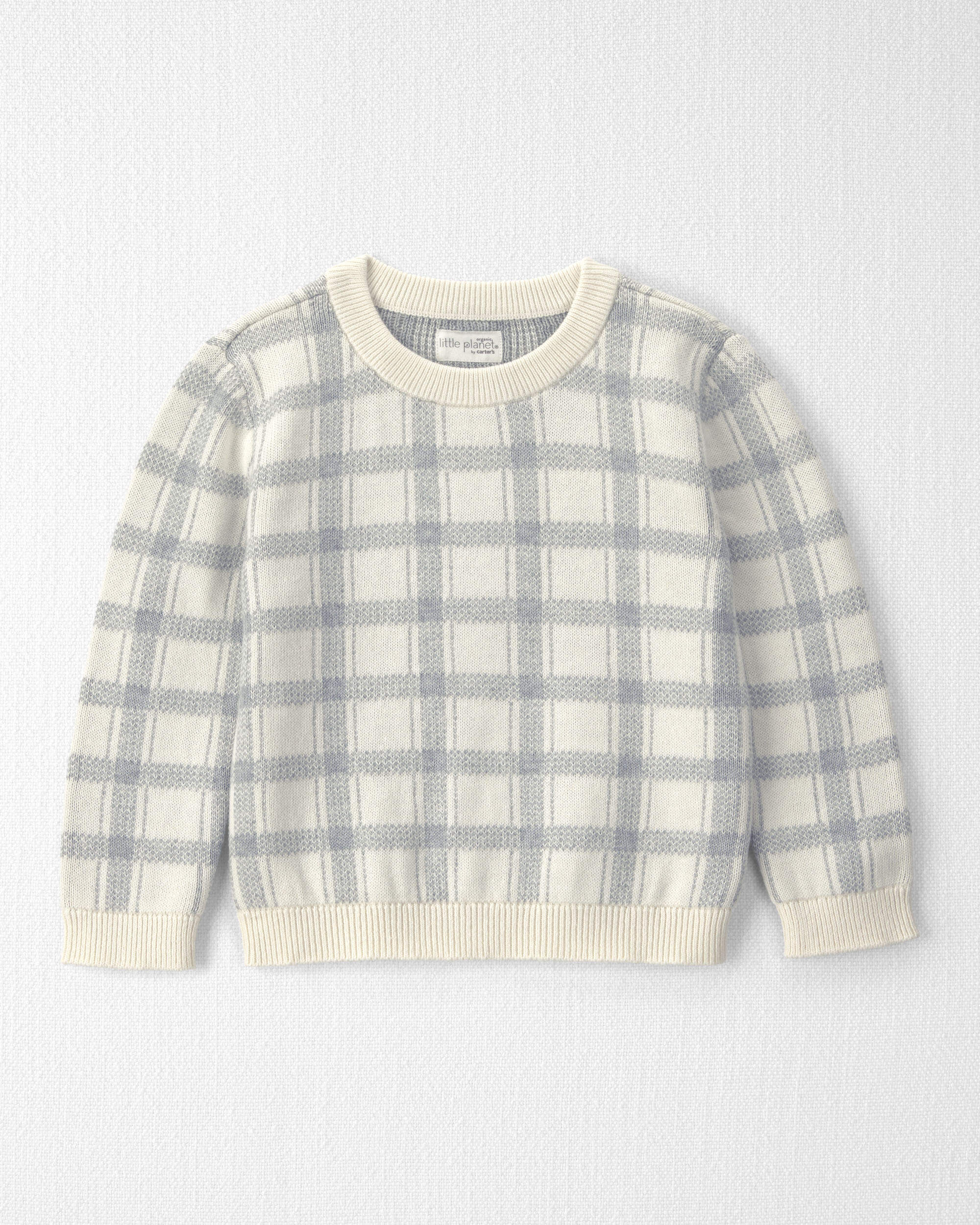 Toddler Organic Cotton Sweater Knit Pullover