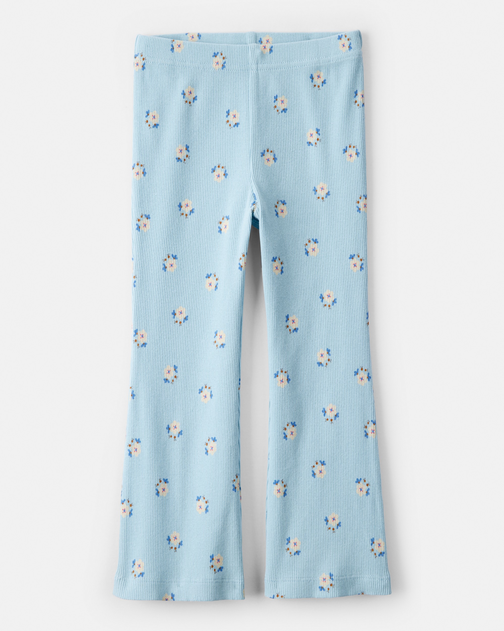 Toddler Girl Peter Pan Collar Pullover & Flare Legging Set