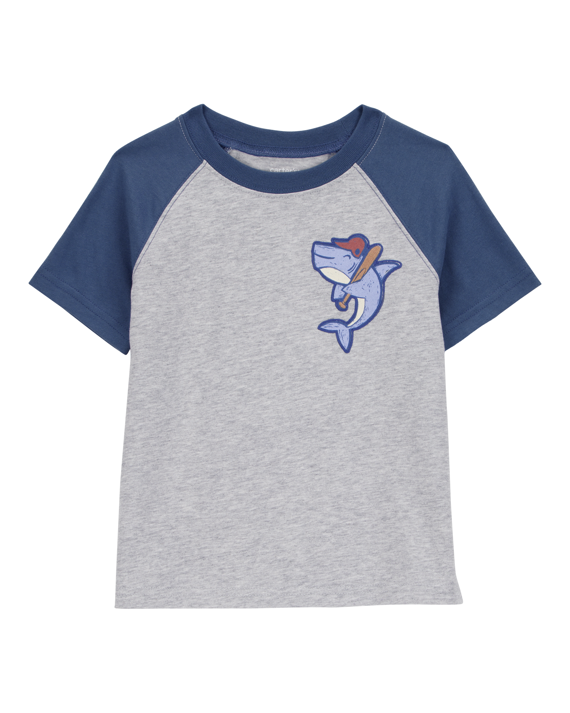 Toddler Shark Raglan Tee