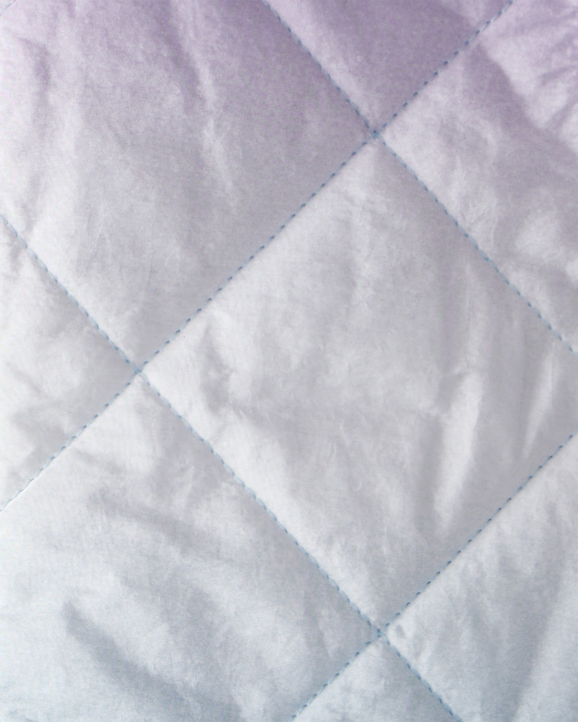 Girls Ombre Puffer Vest - Purple